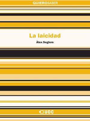 cover image of La laicidad